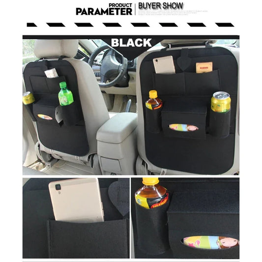 Car Seat Back Organizer & Kick Mat