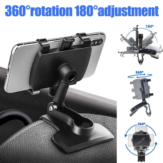360° Multifunctional Car Phone Mount